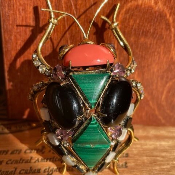 Iradj Moini Ladybug Brooch - Picture 1 of 6